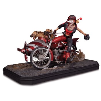 Gotham City Garage Statue Harley Quinn Deluxe 22 cm